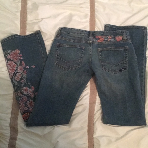 Vans Denim - Kim Saigh VANS Embroidered Jeans